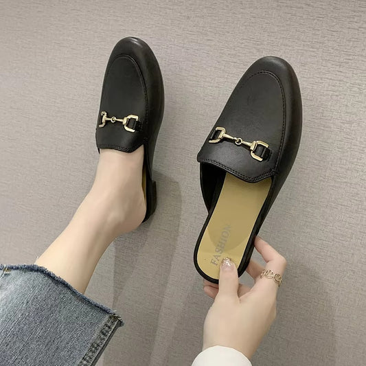 New Women's Summer Footwear – One Line Slippers, Sandals, Beach Loafers (Leisure)