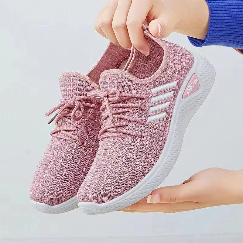 Fashion Spring Women's Casual Mesh Sneakers – Breathable, New Style (Sports)