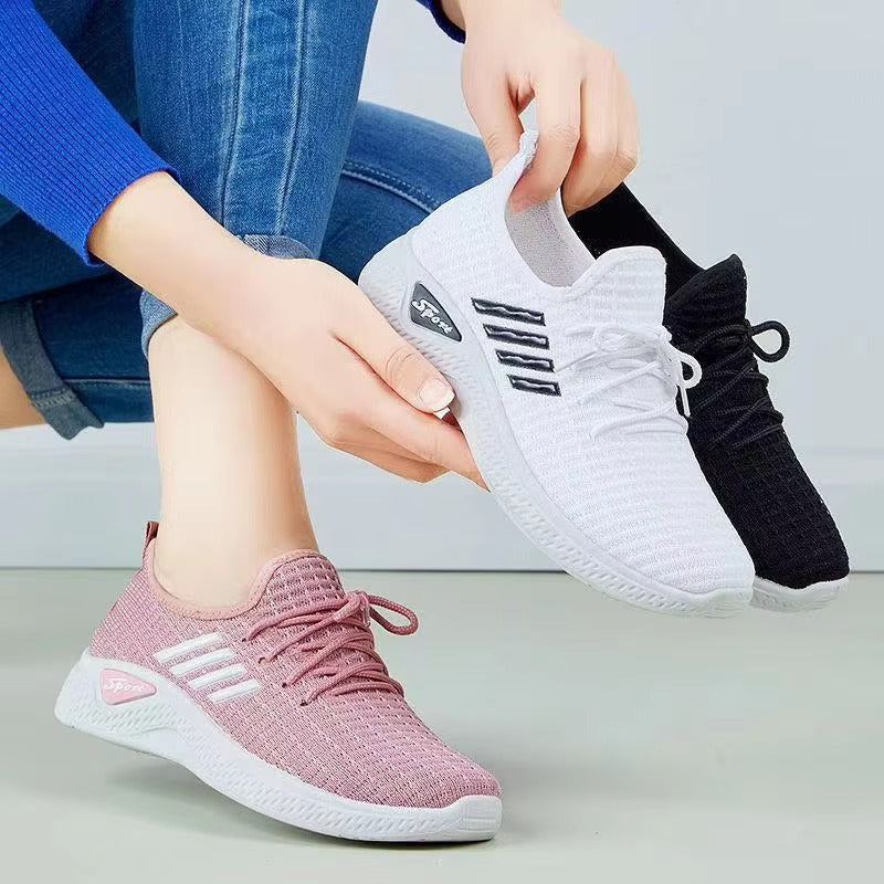 Fashion Spring Women's Casual Mesh Sneakers – Breathable, New Style (Sports)