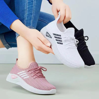 Fashion Spring Women's Casual Mesh Sneakers – Breathable, New Style (Sports)