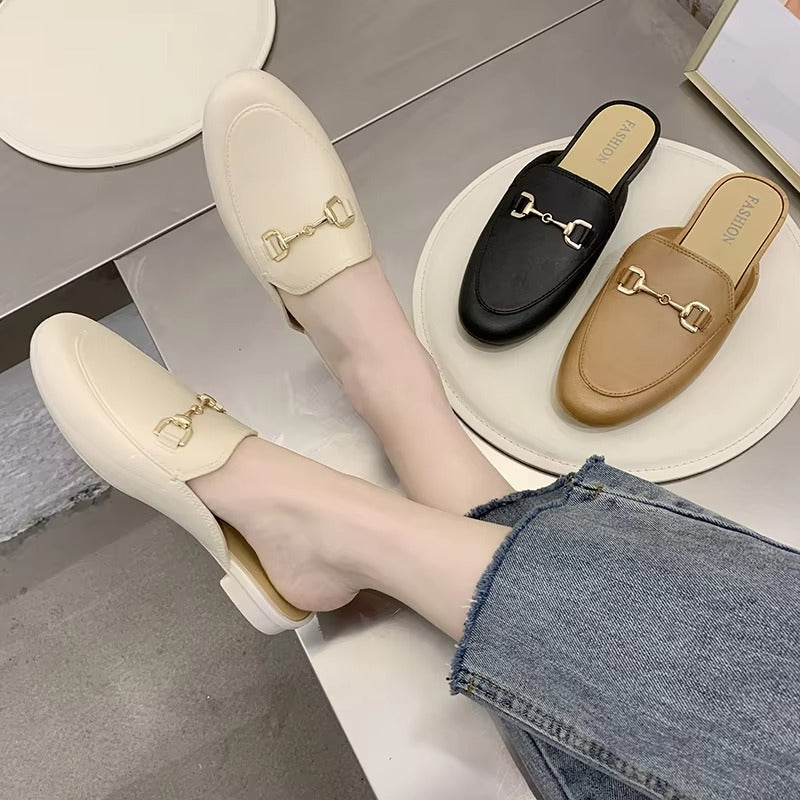 New Women's Summer Footwear – One Line Slippers, Sandals, Beach Loafers (Leisure)