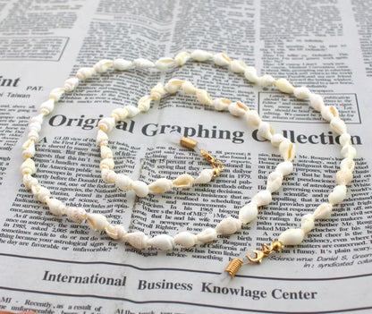 Fashion Women's Shell Eyewear Chains – Necklace Style (for Sunglasses/Reading Glasses)