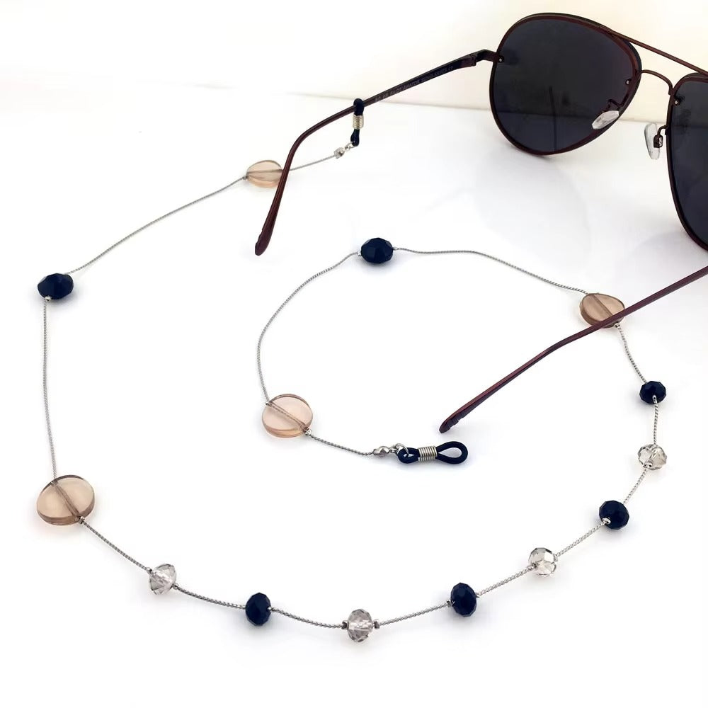 Anti-Skid Minimalist Eyeglass Chains – Beaded (for Sunglasses/Reading Glasses)