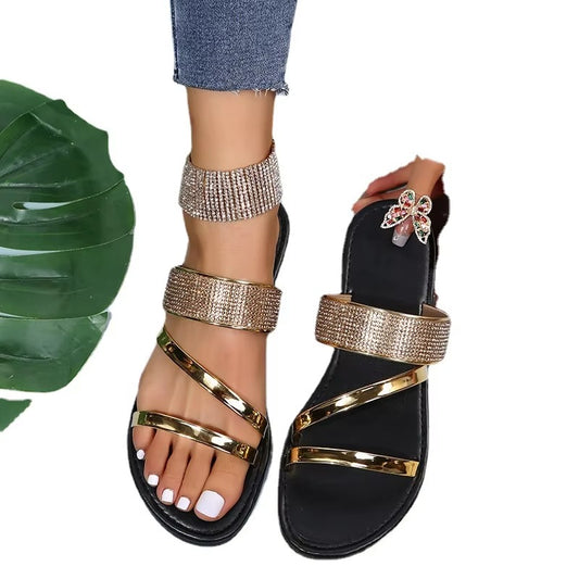 2024 New Wholesale Women's Summer Slippers – Hollowed Out, Large Size