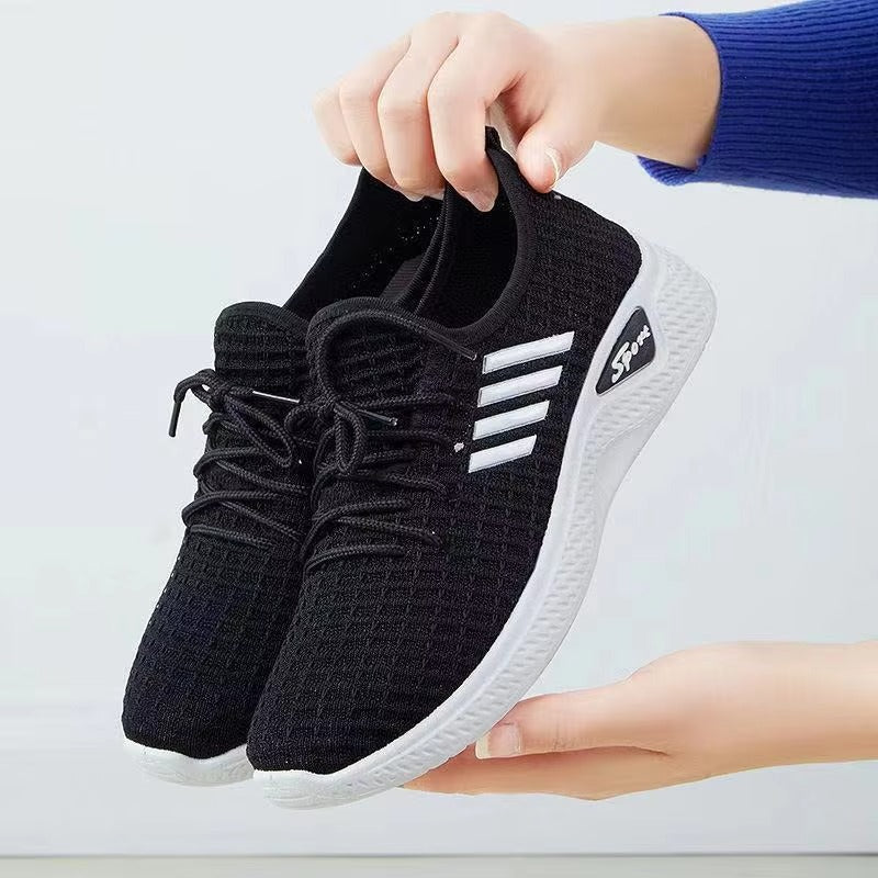 Fashion Spring Women's Casual Mesh Sneakers – Breathable, New Style (Sports)