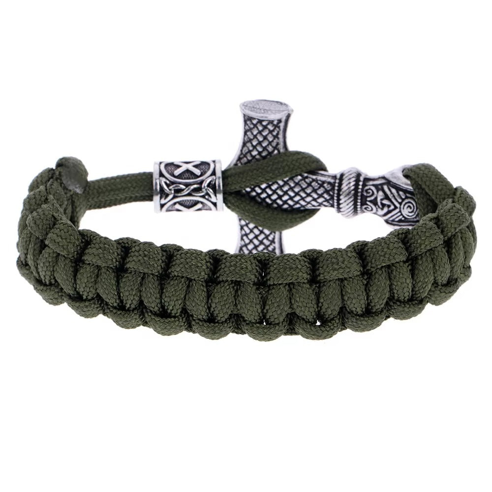 Wholesale Handmade Thor's Hammer Bracelets – Viking Norse Style (Men's Gift)