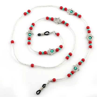 Minimalist Gold Metal Eyeglass Chains – Crystal (Sunglasses/Reading Glasses)