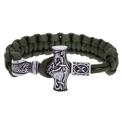 Wholesale Handmade Thor's Hammer Bracelets – Viking Norse Style (Men's Gift)