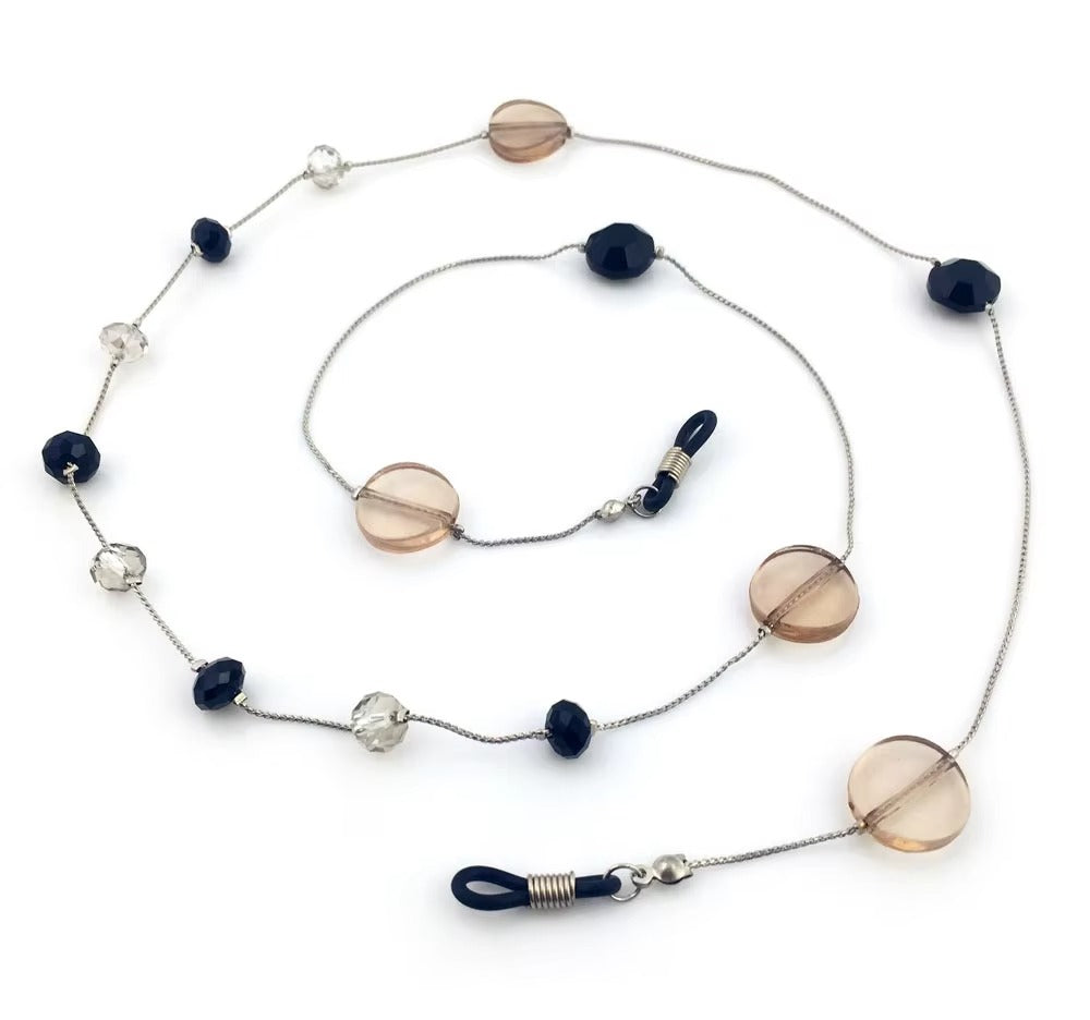 Anti-Skid Minimalist Eyeglass Chains – Beaded (for Sunglasses/Reading Glasses)