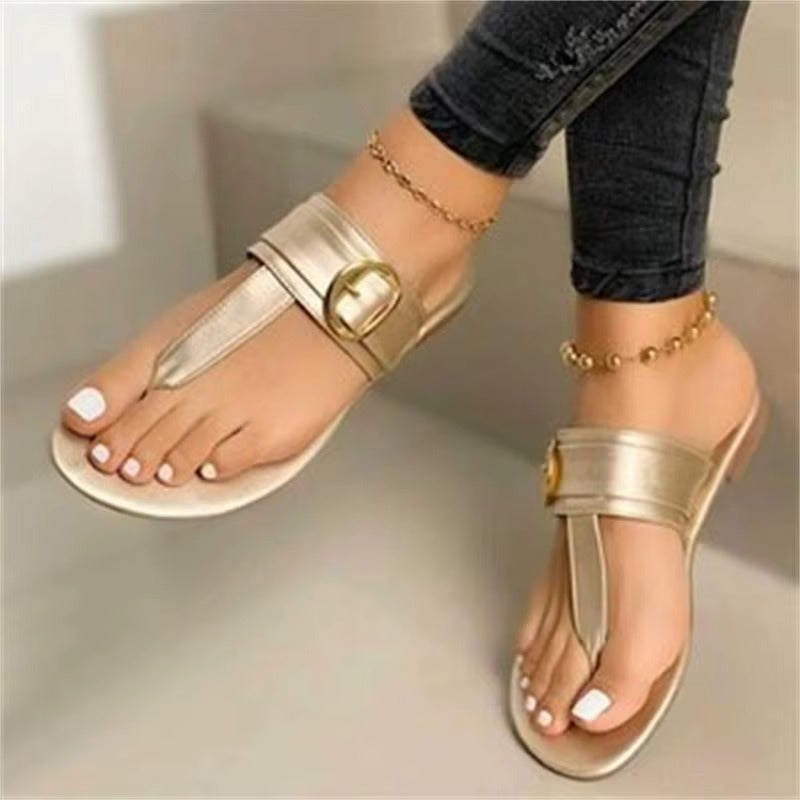 Wholesale Women's Summer Sandals – Designer, Luxury, PU/Rubber (Slip-on, Wedge, Pink Platform)