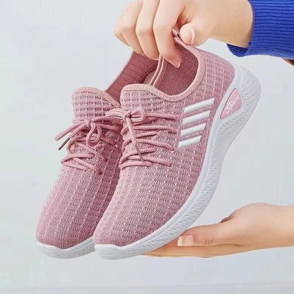 Fashion Spring Women's Casual Mesh Sneakers – Breathable, New Style (Sports)