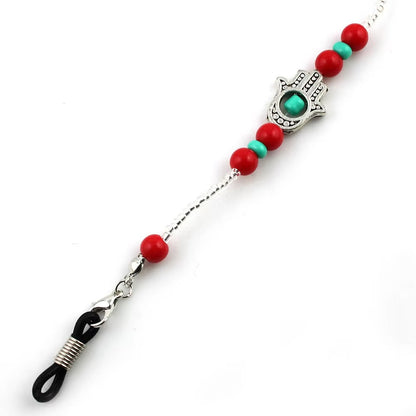 Minimalist Gold Metal Eyeglass Chains – Crystal (Sunglasses/Reading Glasses)